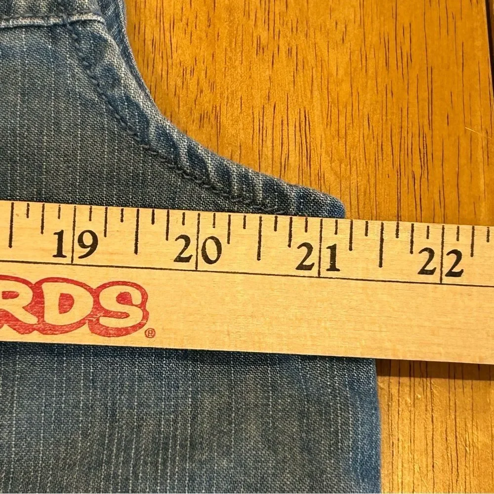 Universal Thread Jean Jacket Vest L - Picture 8 of 9